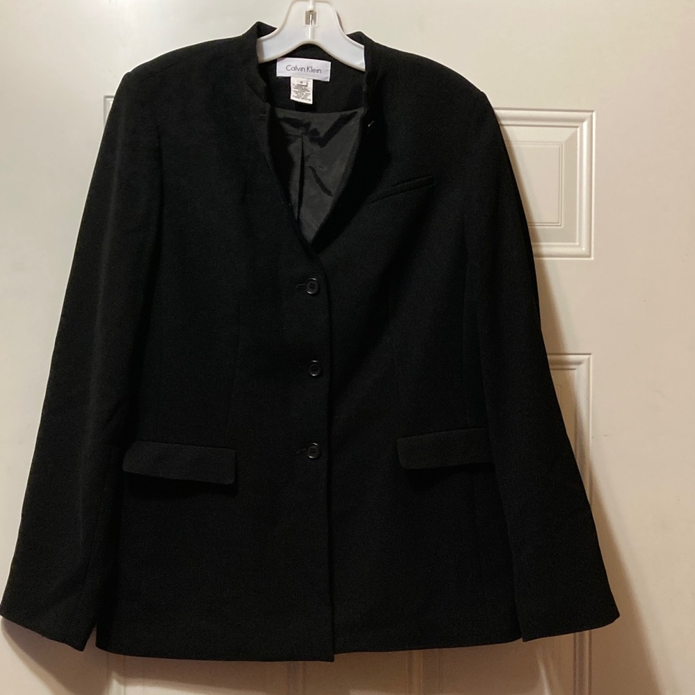 Calvin Klein Women's Classic Black Suit Jacket‎ 6
